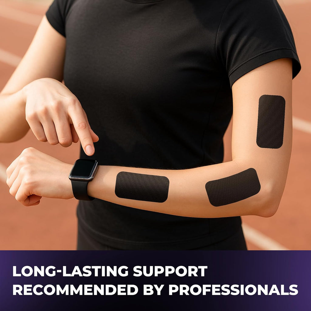 Premium Tape (30 Pack) - Pain Free Removal, Hypoallergenic, Latex Free & Gentle On Skin - Packaging May Vary - Skin Friendly Adhesive Cotton Tape